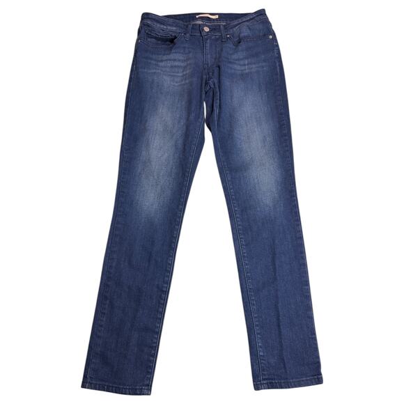 Levi's 711 Skinny Jeans Womens Size 30 Denim Blue 5-Pocket Design Mid Rise - Picture 2 of 8